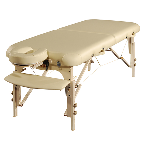 MT鲁班-维特木制可升降便携式折叠按摩床理疗床美容床家用按摩院中医院诊疗床