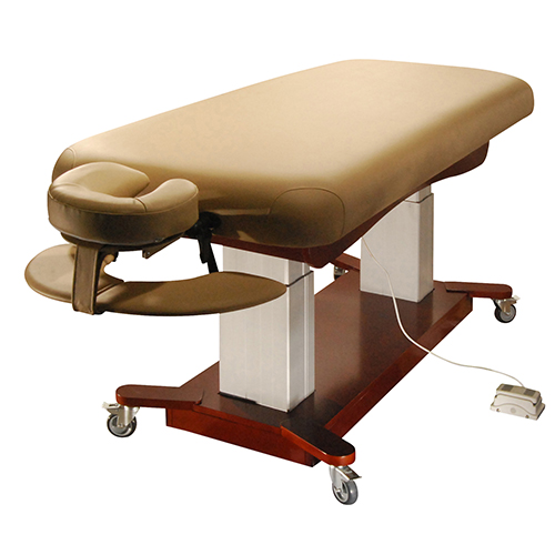 瓦特电动沙龙美容床按摩床高度可调专业沙龙床理疗床
