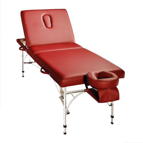 MT带靠背便携式铝制按摩床水疗按摩床护理美容床家用商用床理疗沙龙床