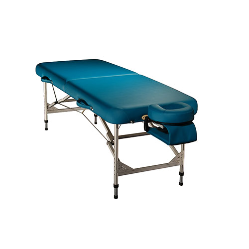 MT维戈铝合金便携美容床护理床理疗床推拿spa床带PU软包高级按摩床