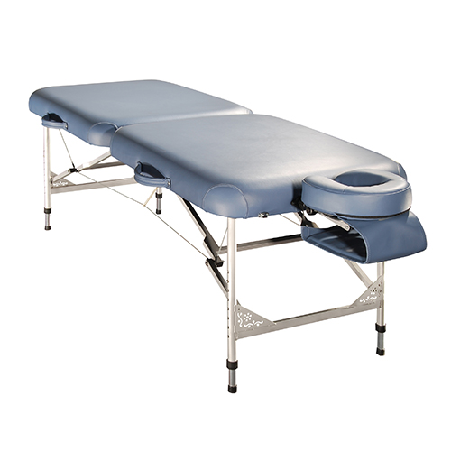 MT维戈海蒂铝合金便携美容床护理床理疗床推拿spa床带PU软包高级按摩床