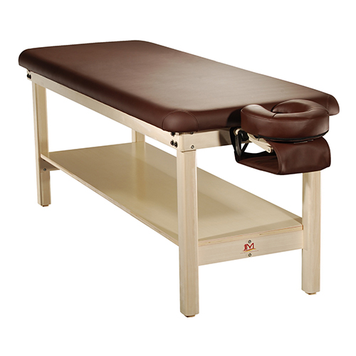 MT伊森福特SEF+S木质固定式按摩床平板圆角设计美容床按摩床推拿床皮革可定制