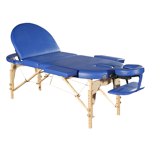 EOL61M28 Oval Tilt Portable Massage Table With Backrest