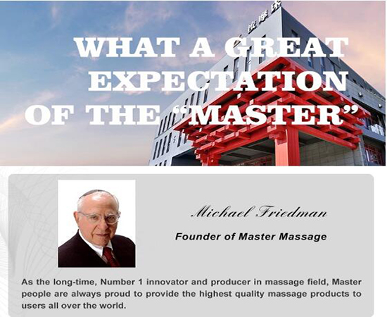 What a great expectation of the "MASTER"
