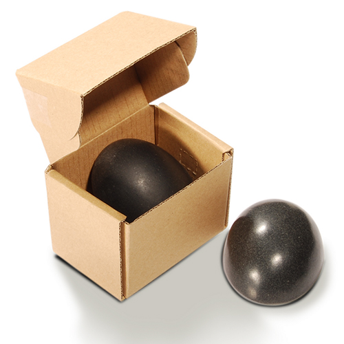 MT热石盒装2件套中号半球形玄武岩石能量石SPA按摩石美容火山石身体保健热石