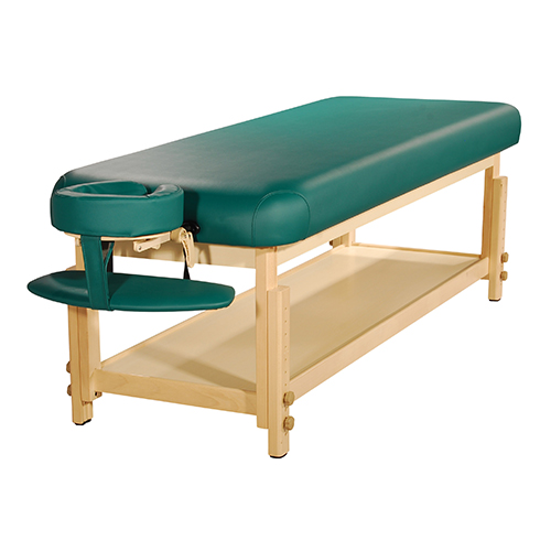 stationary adjustable pregnancy motorized metal facial bed massage table.jpg