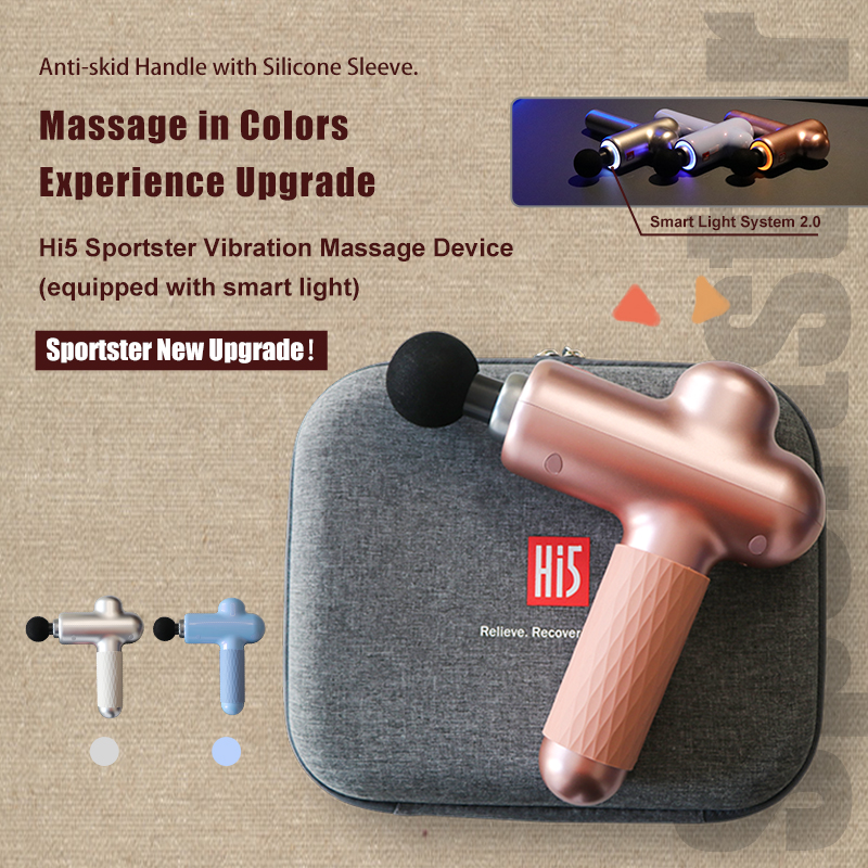 New Product Launch! Hi5 Sportster Vibrating Massage Gun Fascia Relaxation Fatigue Relief