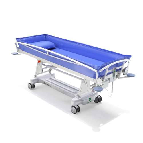 诺亚标准平板电动洗浴护理床移动淋浴车洗澡床养老院医院床