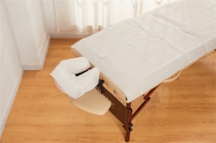 MT白色一次性床单美容院防水防油床单美容床按摩床无纺布床单10片装