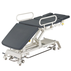卡米诺热卖沙龙电动按摩床诊疗治疗床三段式带扶手推拿整脊床护理手术床美容水疗床
